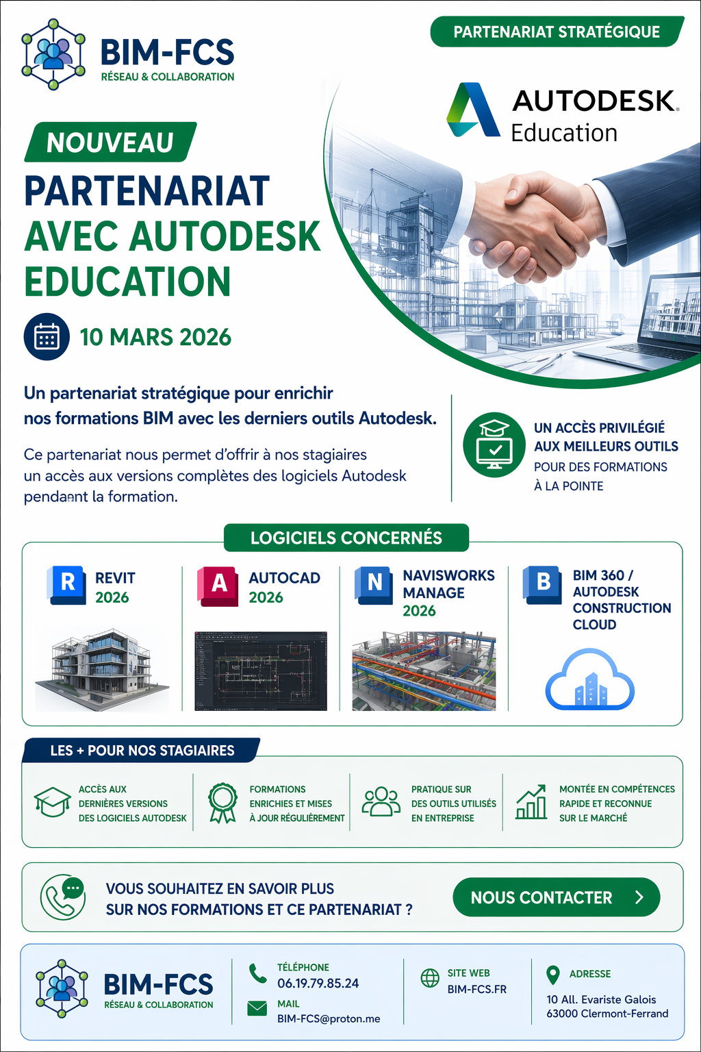Partenariat Autodesk Education